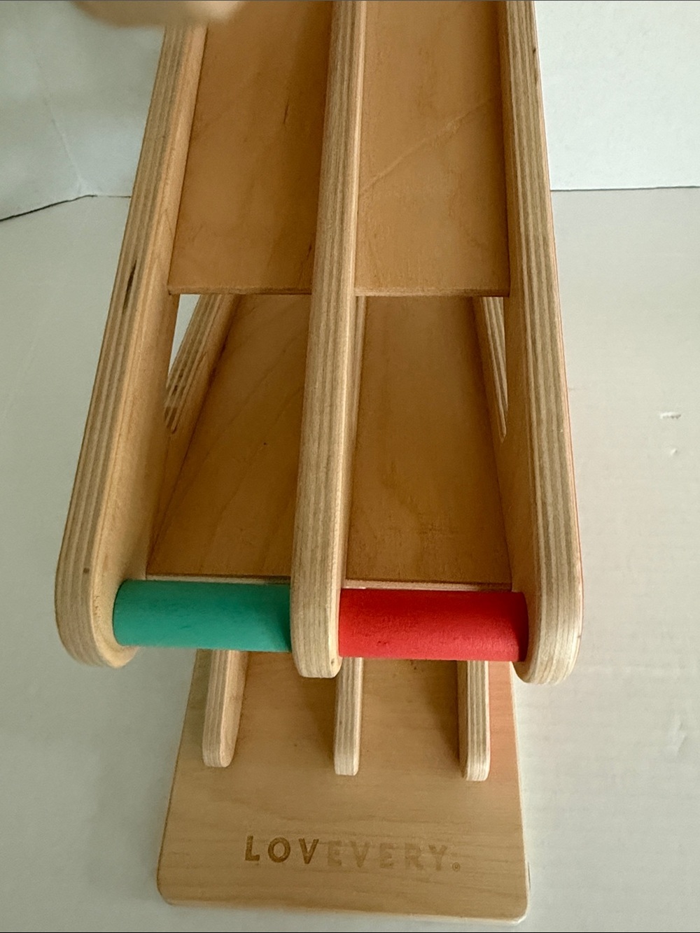 Lovevery Race And Chase Car Ramp with Two Cars Baby Toddler Learning - Picture 9 of 13